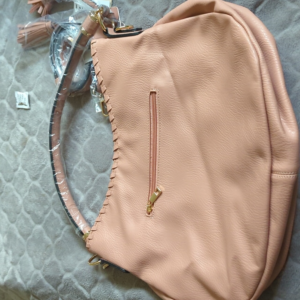 Elegant Peach Shoulder Bag